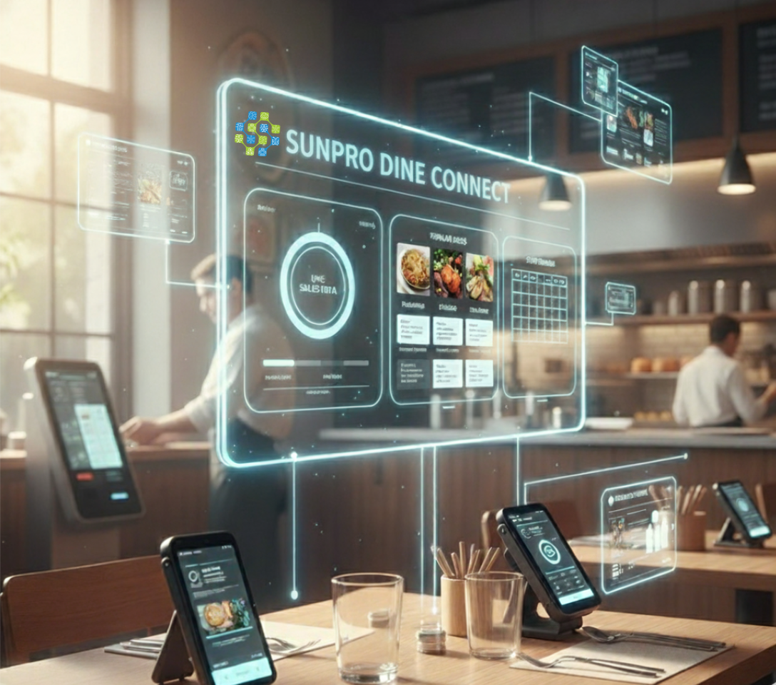 Reduce manpower using QR code ordering system